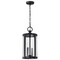 Nuvo Broadstone - 2 Light Hanging Lantern - Matte Black with Clear Seeded Glass 60/8115 - alternate 5